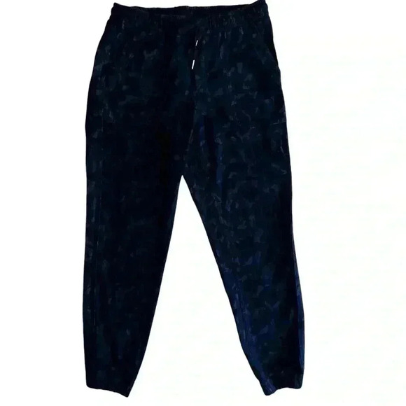 Athleta Farallon Jogger dark blue camouflage size 8 - Picture 1 of 7